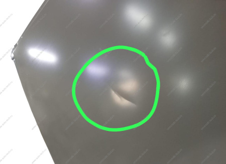 УЦЕНКА Панель крыши LADA Vesta Sport (один легкий залом, один маленький загиб ) (катафорезный грунт) Lada LADA 8450105291