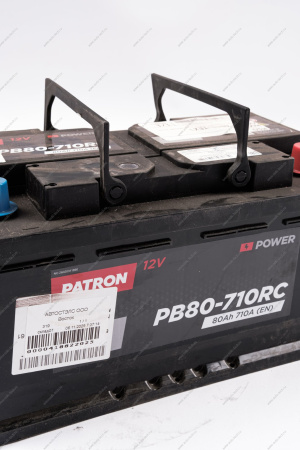 PATRON 80 А/ч 710 А Обратная -/+ 313x175x175 Patron PB80710RC