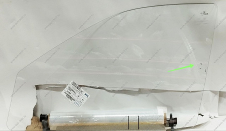 Стекло опускное передней двери ВАЗ-1118/2190/2192 левое бесцветное ( AGC) Lada LADA 4036390