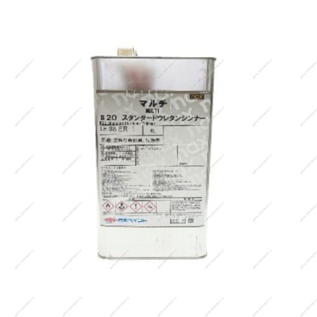 NIPPON PAINT Универсальный стандартный уретановый разбавитель для лаков #20 4л NIPPON PAINT TXF030