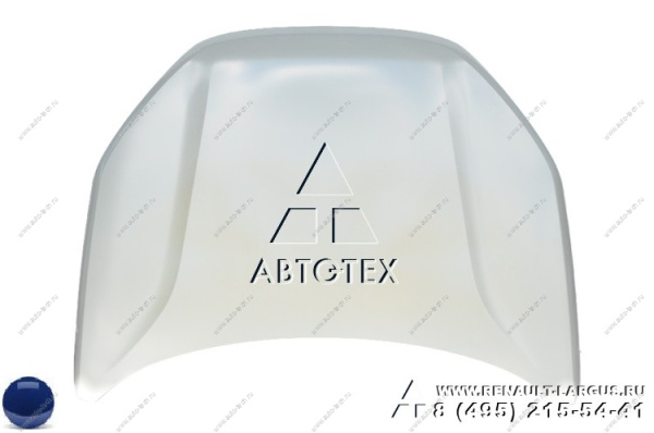 Капот LADA Vesta Sedan/SW/ SW Cross в цвет 492 Блюз (синий), герметик только по шву АвтоВАЗ LADA 8450039378-492