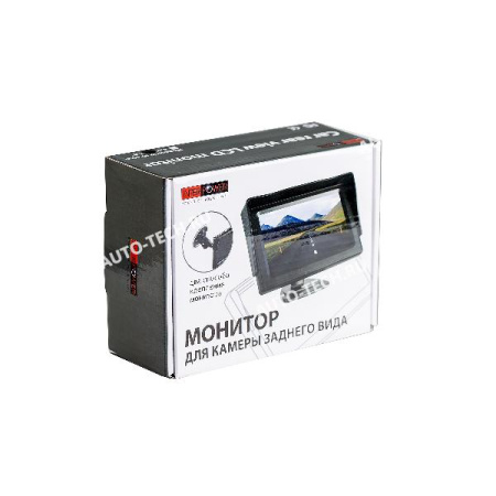 Мониторы для подключения камеры заднего вида INTERPOWER IP monitor 4,3" INTERPOWER INTERPOWER IP monitor 4,3