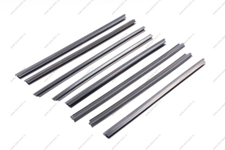 Бархотка стекла двери ВАЗ-2110 передняя +задняя внутренния+наружняя к-т 8шт. БРТ LADA PK69P