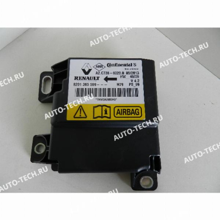 Электроблок подушек безопасности Renault Duster/Рено Дастер пассажира Renault RENAULT 8201385569