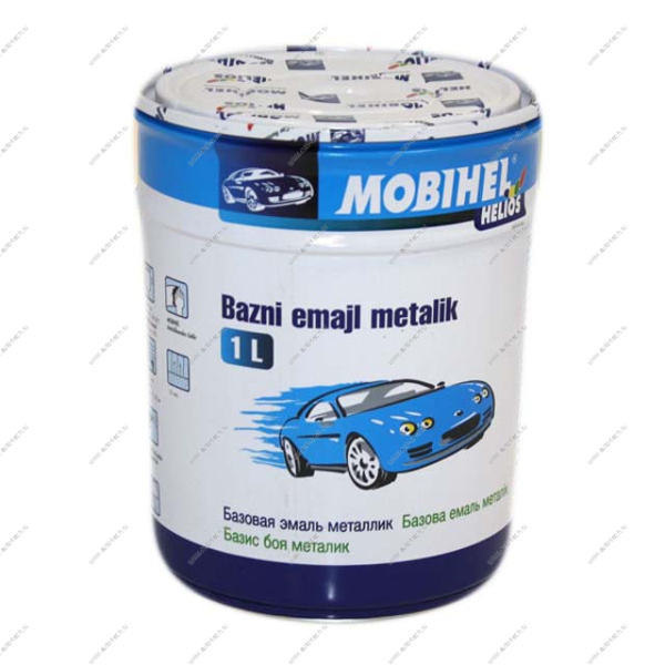 Базовая эмаль металлик Mobihel Аккорд (серебристо-коричневый ) 1 л MOBIHEL 503
