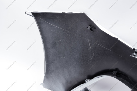 Накладка переднего бампера левая без отвер. под датчик слепой зоны в цвет 221 Ледниковый (белый) LADA Vesta SW Cross NG Lada LADA 8450040063-221