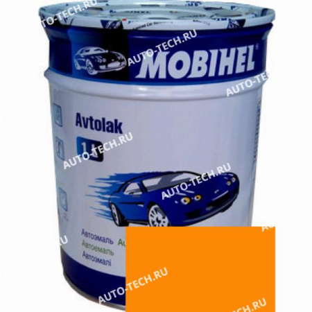 Базовая эмаль металлик Mobihel Апельсин ( алкид )1л MOBIHEL 28