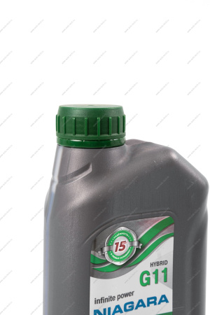 Жидкость охлаждающая Антифриз Ниагара G11 (зеленый) 1 кг Niagara 001001002006