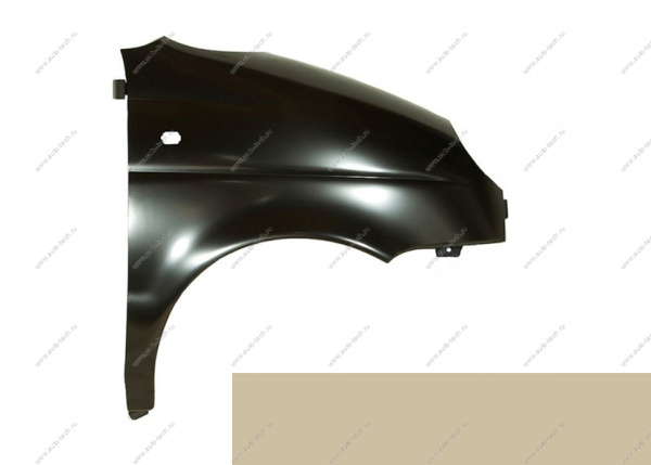 Крыло переднее правое крашеное DAEWOO Matiz с 01-05г Сахара GVL Api Api DAMA01-W0FWH-R-GVL