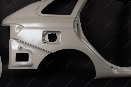 Боковина кузова Lada Vesta SW наружняя правая (крыло заднее+порог) (катафорез) Lada LADA 8450013745