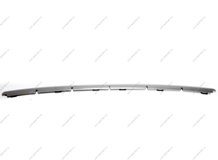 Накладка RENAULT Logan/Рено Логан 2014- решетки радиатора хром между ПТФ Renault RENAULT 622518632R