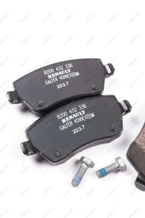 Колодки тормозные передние LADA Vesta/Веста 16 кл К-Т 1коробка с 4 шт. без усиков (c тормозной системой trw)) Renault LADA 410608481R