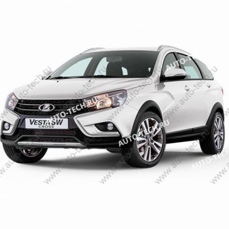 Крыло переднее левое LADA Vesta SW Cross крашеное 221 Ледниковый (белый) Lada LADA 8450102331-221