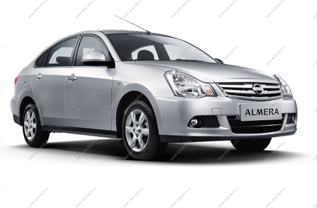 Бампер передний крашеный NISSAN Almera седан G15 c 13- Серебристый металлик 691 Gamma GAMMA 620224AA0H-691