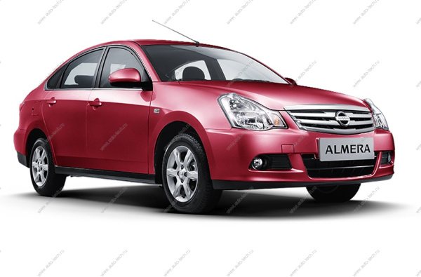 Бампер передний крашеный NISSAN Almera седан G15 c 13- Красный металлик - NNN Gamma GAMMA 620224AA0H-NNN