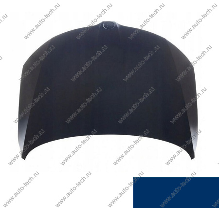 Капот крашеный SKODA RAPID 13- K4 - ENERGY BLUE API Api 5JA823031B-K4 (API)