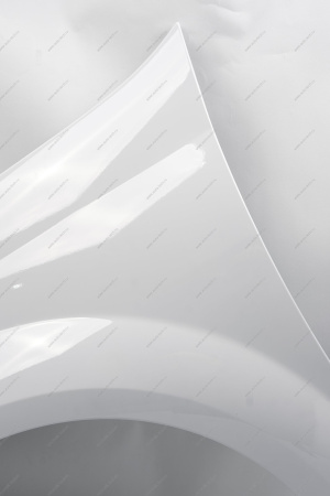 Крыло LADA Largus (FL) крашеное переднее левое в цвет 221 Ледниковый (Белый) Lada LADA 8450013081-221