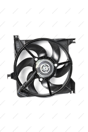 Вентилятор охлаждения ВАЗ-2190 до 2015 с кожухом к рад с кондиционером. PEKAR Pekar 21900133202511