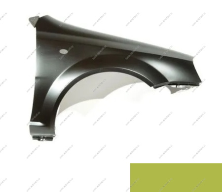 Крыло крашеное CHEVROLET LACETTI (SD/WGN) перед. прав (с отв. повт.) 17U - KHAKI GREEN API Api 96548995-17U
