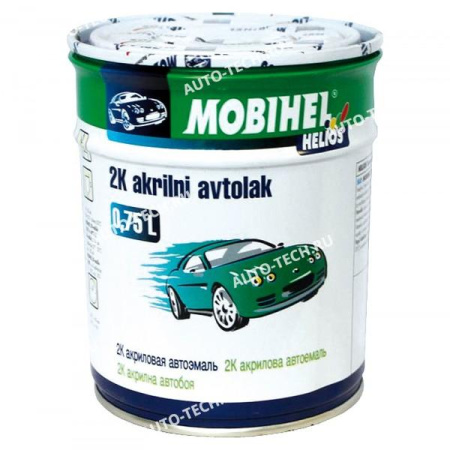 Автоэмаль.Mobihel Такси желтое 2К АКРИЛ (0,75Л + отв.9900 0,375л) MOBIHEL 299