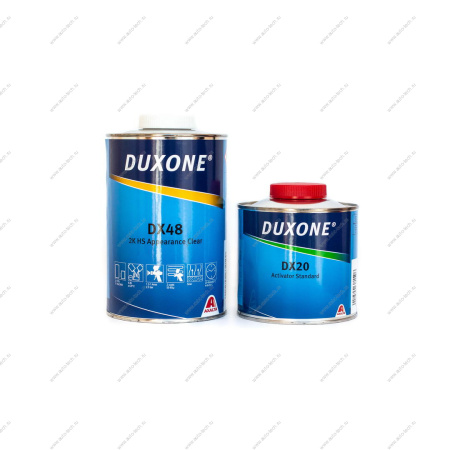 DX48 Лак 2К HS акриловый 4л.+ DX20 отверд. 2,л. к-т Duxone Duxone DX48+DX20.2л