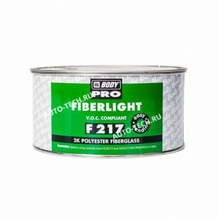 Шпатлевка F217 FIBERLIGHT 1л шт Body PRO Body 2170500001