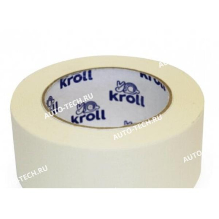 Скотч малярный 0,25 *45м коричн Kroll ADHESIVE White  025