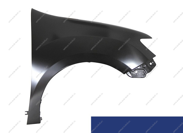 Крыло переднее правое RENAULT Sandero Stepway 2014- крашеное RPG (синий сапфир) Renault  631008401R-RPG-ориг
