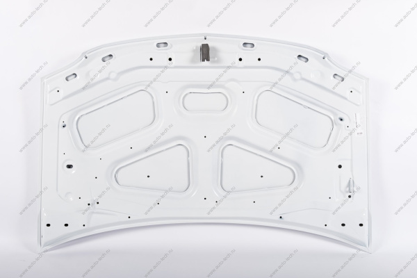 Капот LADA Largus/Лада Ларгус крашеный 221 Ледниковый (Белый) с герметиком, герметик только по шву Начало НАЧАЛО 6001546685-221