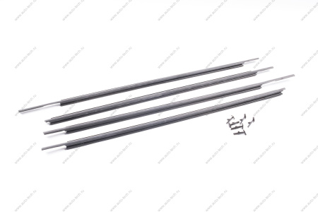 Бархотка стекла двери ВАЗ-1118 наружняя нижняя передняя правая+левая к-т ( AD Plastik) Lada AD Plastik г.Солин FR00001373