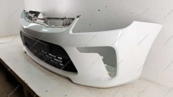 Бампер передний крашеный KIA RIO 2017-2020 PGU - CRYSTAL WHITE TYG Jorden 86511H0000-PGU