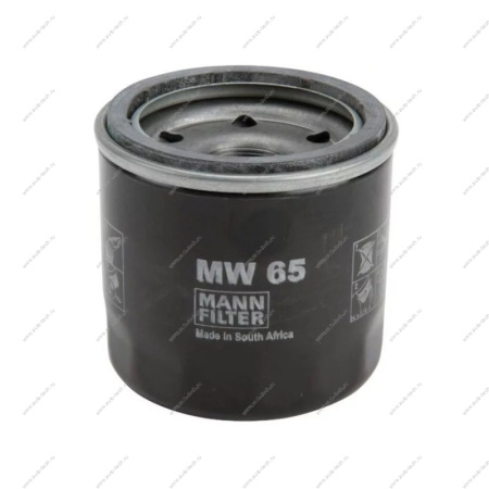 Фильтр масляный для мотоциклов MANN-FILTER MANN-FILTER MW65