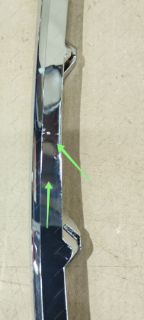 Молдинг переднего бампера к-т 4шт (хром) LADA Vesta FL Россия Россия 8450040050+51+52+53 хром