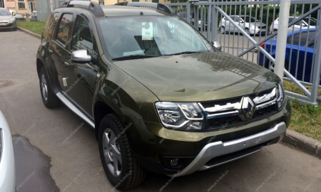 Крыло переднее левое RENAULT Duster крашеное Хаки DNP Renault RENAULT 631012718R-DNP