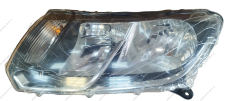 Розница Стекло фары LADA Largus (FL) NEW левой новое (установлено на фаре) Lada LADA 8450092037-1 стекло