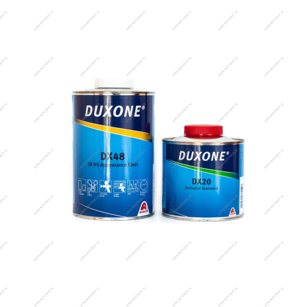 DX48 Лак 2К HS акриловый 4л.+ DX20 отверд. 2,л. к-т Duxone Duxone DX48+DX20.2л