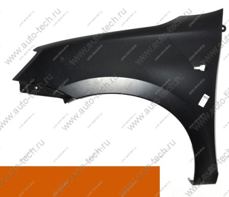 Крыло ВАЗ-2190 переднее левое крашеное 111 Апельсин АвтоВАЗ  21900-8403011-111