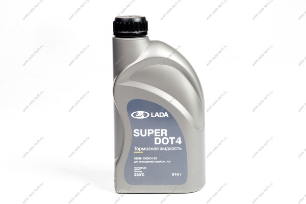 Тормозная жидкость Super DOT-4 1 л. Lada LADA 88888100001082