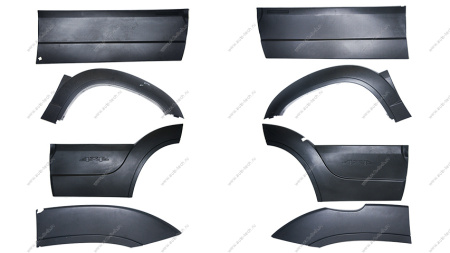 Молдинги ВАЗ-2123 на двери,крылья (Шеви-Бертоне) 8 шт. К-Т Lada LADA 21230821213435