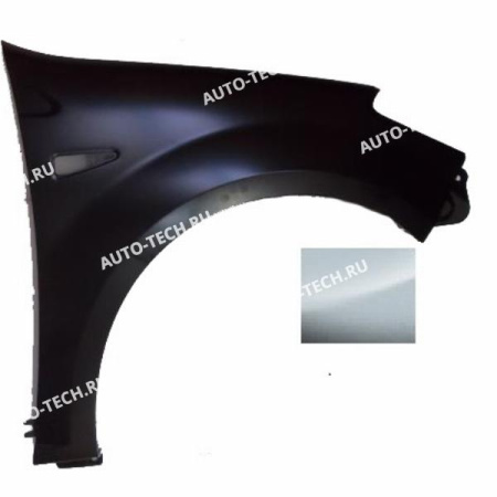Крыло правое RENAULT Sandero крашеное Blanc glacier 369 Белый лед API Api 6001551026-369