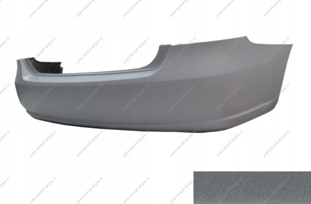 Бампер задний крашеный VOLKSWAGEN POLO (седан) 2010-2015 (LA7W - Reflex Silver Metallic) Россия Россия 6RU807421BGRU-LA7W