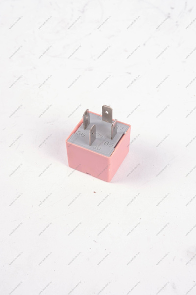 Реле вентилятора LADA Largus 40 А диодное розовое ( 4 контакт) №Реле 20 240 041 Renault RENAULT 8200308271