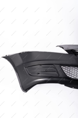 Бампер передний RENAULT Logan/Рено Логан без птф после (шершавый) 2010 (+решетка нижняя +верхняя) Gamma GAMMA GM-BF-13393