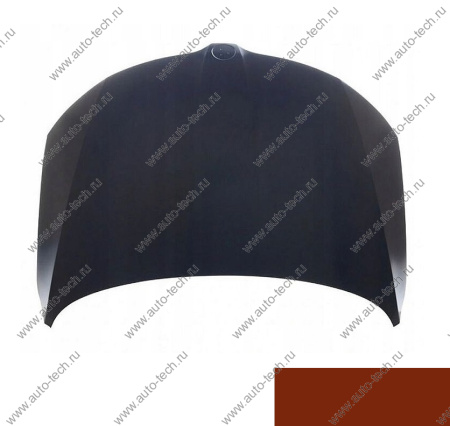 Капот крашеный SKODA RAPID 13- 3J - COPPER ORANGE SIMYI SIMYI 5JA823031B-3J (SIMYI)