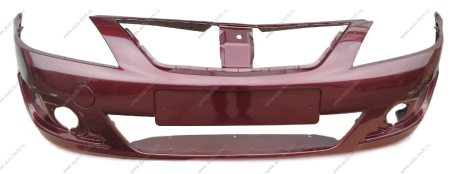 УЦЕНКА Бампер передний новый LADA Largus крашеный 191 Венера (Красный) без заглушки ( Трещина в нижнем левом углу ) Lada LADA 8450000245-191