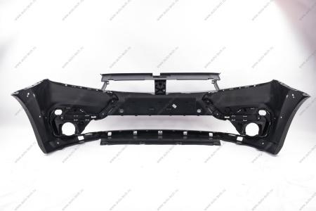 Бампер передний с отверстиями под накладки , с крышкой окна под буксирную проушину (под покраску) LADA Largus Cross (FL) NEW Lada LADA 8450109701