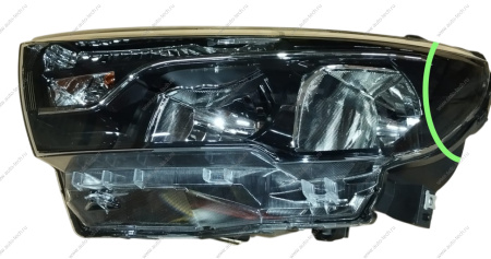 РОЗНИЦА Фара новая LADA Vesta/SW/ SW Cross левая (с логотипом) (качество оригинала) ( Некачественное литьё корпуса ) Gamma GAMMA GM-HL-18350L