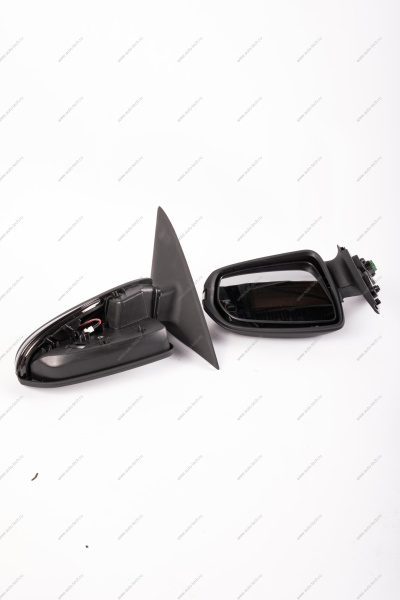 Зеркало LADA Vesta левое+ правое в сборе с накладкой под покраску электропривод , обогрев с повторит поворота в стиле Лексус (тонирован) к-т MIRR MIRR 8450008044+8450030954-тон