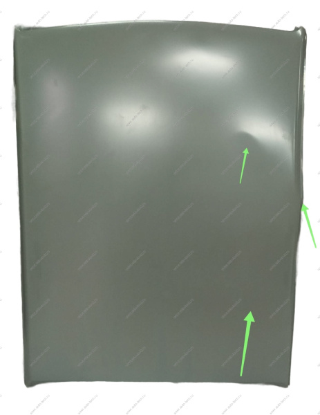 УЦЕНКА Панель крыши ВАЗ-2108/2109/2114 (катафорезный грунт) (под заказ) ( Залом и два прогиба по правой стороне ) Lada LADA 21080570101210