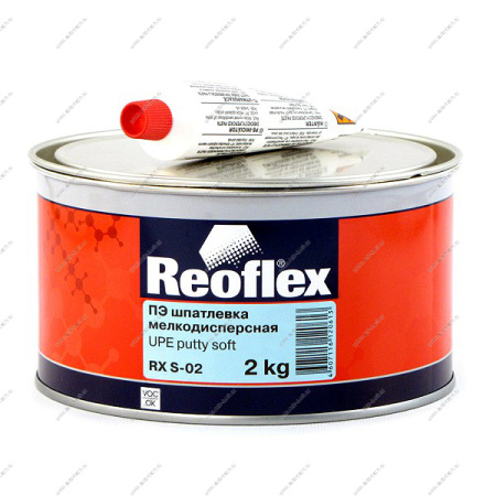 Шпатлевка REOFLEX мелкодисперсная Soft 2 кг+0,05 REOFLEX 000